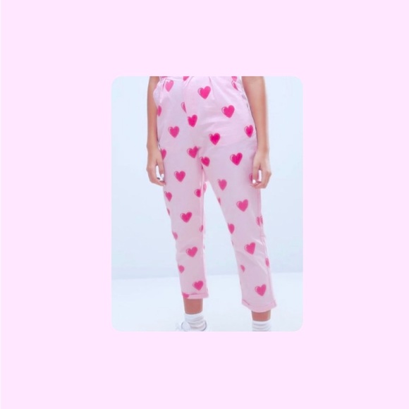 Lazy Oaf Pants - Lazy Oaf Heart Trousers